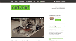 Desktop Screenshot of cirqoid.com
