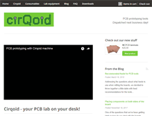 Tablet Screenshot of cirqoid.com